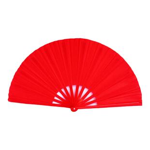 太极扇响扇功夫扇广场舞学生课间操表演扇中国武术扇红色健身扇