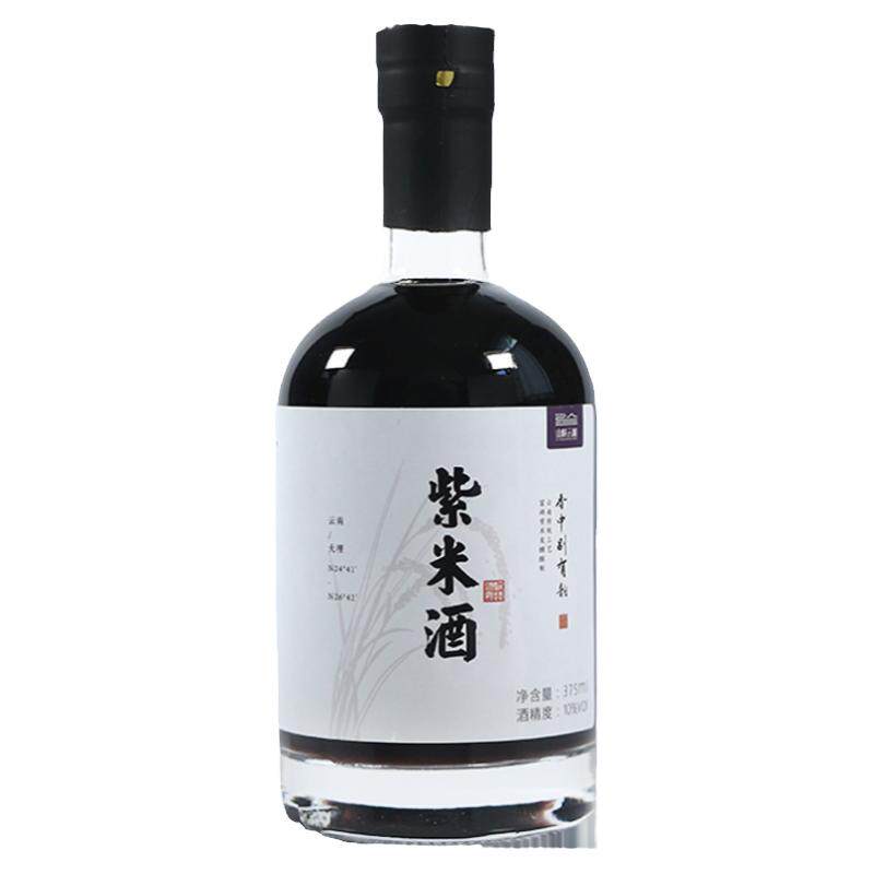 云南富硒紫米礼盒装紫米酒