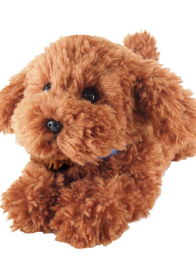 仿真贵宾犬泰迪狗毛绒玩具玩偶