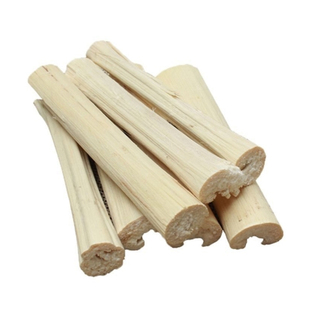 天然烘干高纤维磨牙甜竹兔子仓鼠荷兰猪龙猫磨牙棒零食解闷玩具