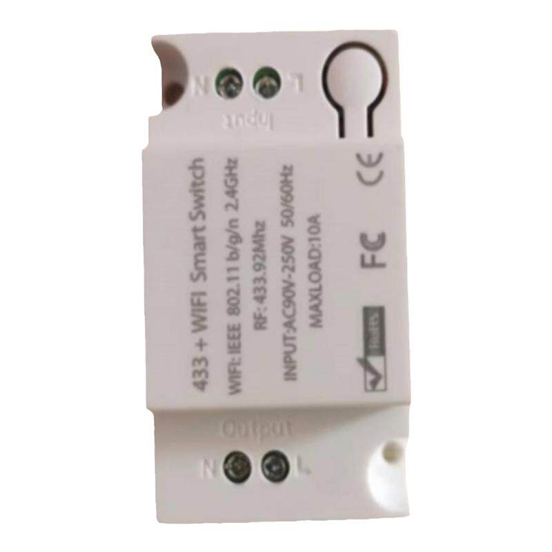 涂鸦WIFI433通断器遥控开关定时WIFI智能开关无线双控灯开关