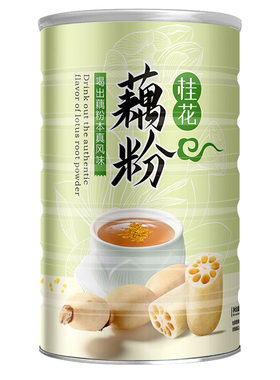 桂花藕粉冲饮早餐即食特产
