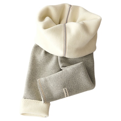 女童打底裤秋冬季加绒加厚冬