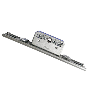 断桥铝平开门窗304不锈钢双向锁盒纱窗传动器锁体无基座执手锁芯