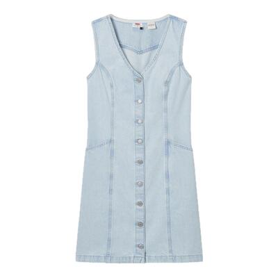 李维斯女士休闲显瘦牛仔连衣裙