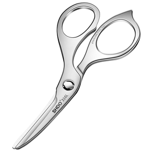 膳大皇316L不锈钢辅食剪刀厨房婴儿食物剪刀便携外带可拆洗带夹子