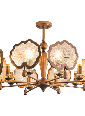 新中式中古风高级感客厅灯高端