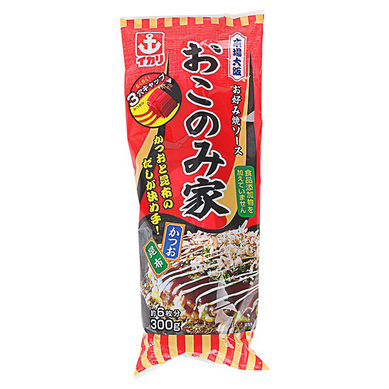 日本锚牌大阪烧章鱼小丸子照烧酱