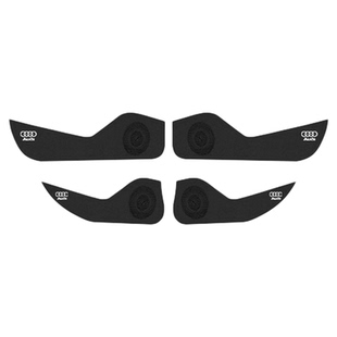 适用奥迪车门防踢垫A4LA6LA3Q5LQ3 Q2L Q7改装用品汽车防护贴内饰