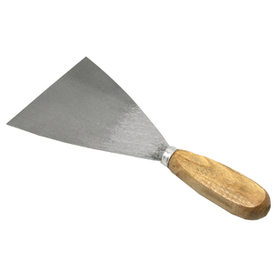 木柄油灰刀刮腻子抹灰小清洁铲刀1-5寸铁质批墙灰施工工具抹泥刀