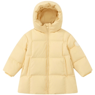 笛莎童装女童羽绒服冬装新款女宝宝小童儿童洋气加厚外套冬季迪莎