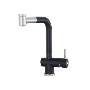 FRANKE弗兰卡家用厨房龙头表面彩色龙头抽拉式旋转水龙头CT191G