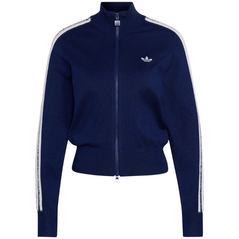 「滔搏运动」adidas阿迪达斯三叶草女子KNIT FB TT夹克外套KW2588