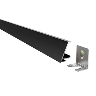 美通卡扣铝合金踢脚线极窄2厘米梯形不锈钢地脚线新式金属贴脚线