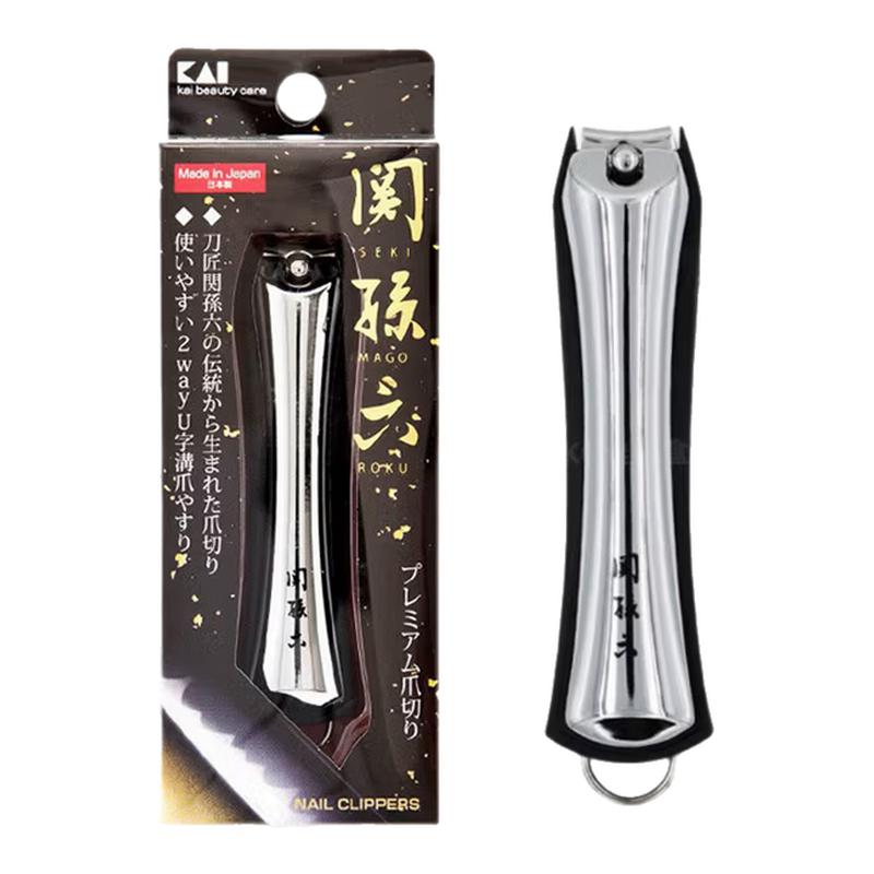 关孙六不锈钢防飞溅指甲钳