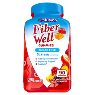 vitafusion果蔬纤维素软糖膳食纤维代餐软糖口服肠道纤维素软糖