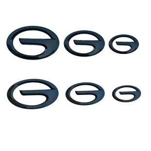 23款传祺影速GS3专用中网前后方向盘车标改装外饰专用黑武士改装