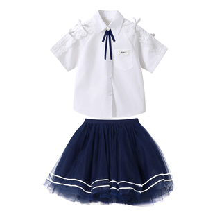 六一儿童合唱演出服幼儿园大班毕业照班服小学生朗诵比赛表演服装