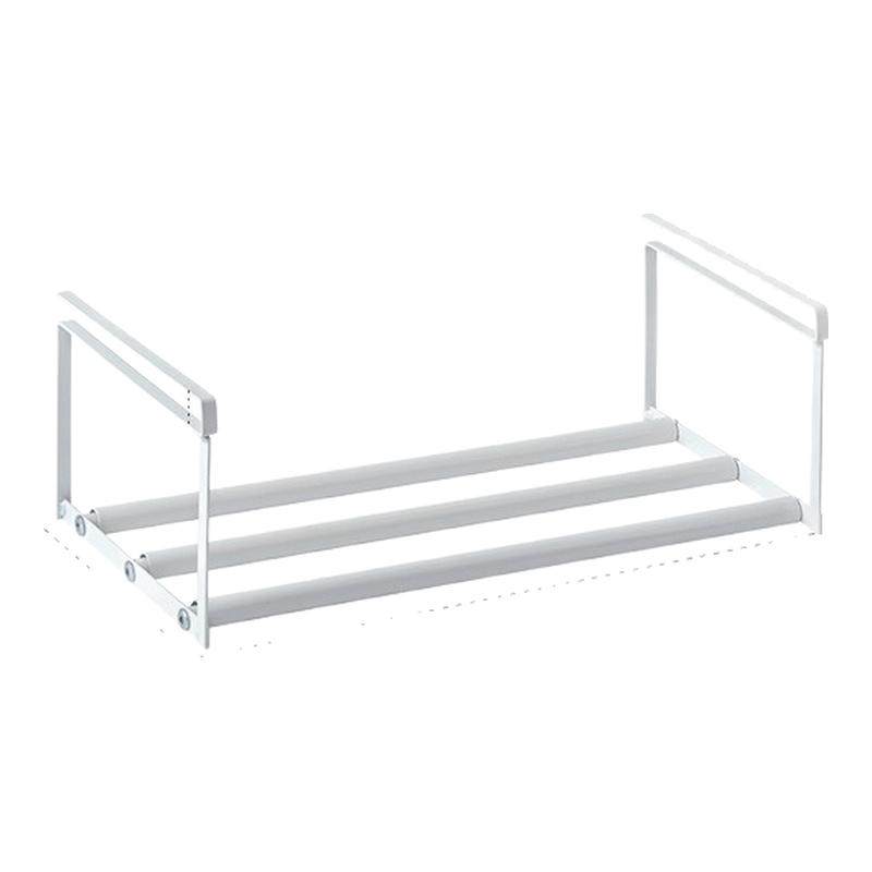 可伸缩鞋架家用鞋柜分层隔板鞋托下挂篮易安装置物架整理鞋子托架