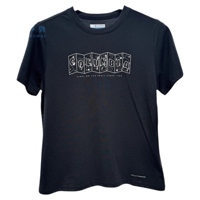 哥伦比亚女子户外降温透气短袖