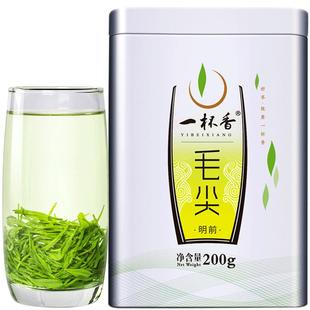 2025新茶一杯香毛尖明前茶叶绿茶200g信阳原产自己喝官方旗舰店
