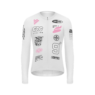 GRC骑行服长袖女款春夏新款CMYK锋芒疾行长袖上衣公路车自行车