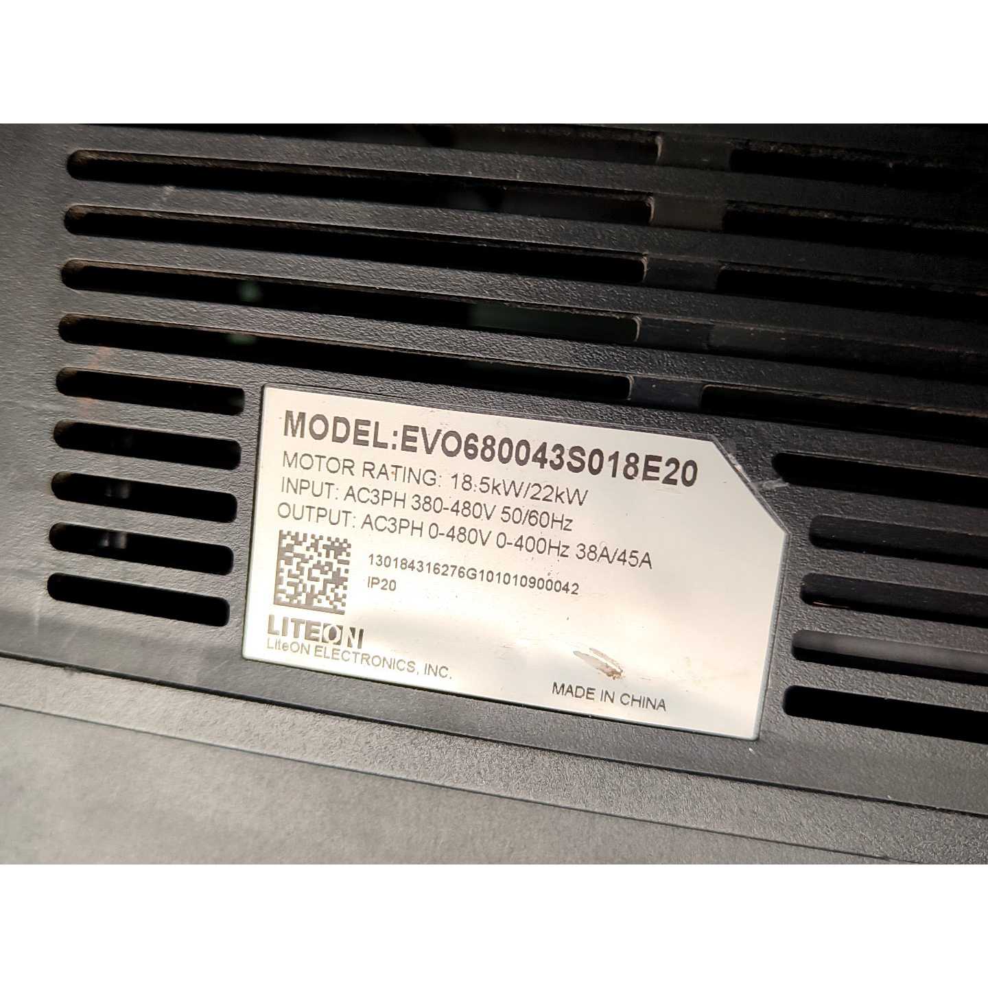 光宝变频器18.5KW