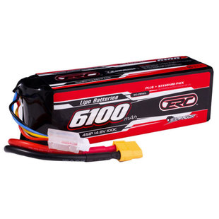 三圈霸道Sunpadow ERC PLUS 6100 14.8V 4S 100C软包锂电池XT60