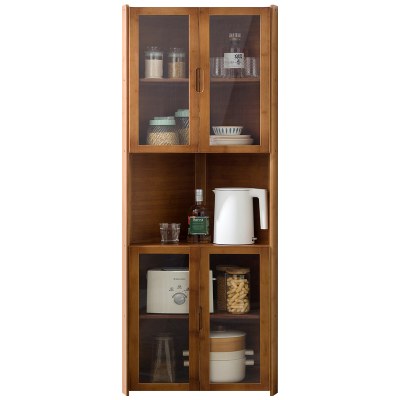 十一维度透明柜门转角置物架