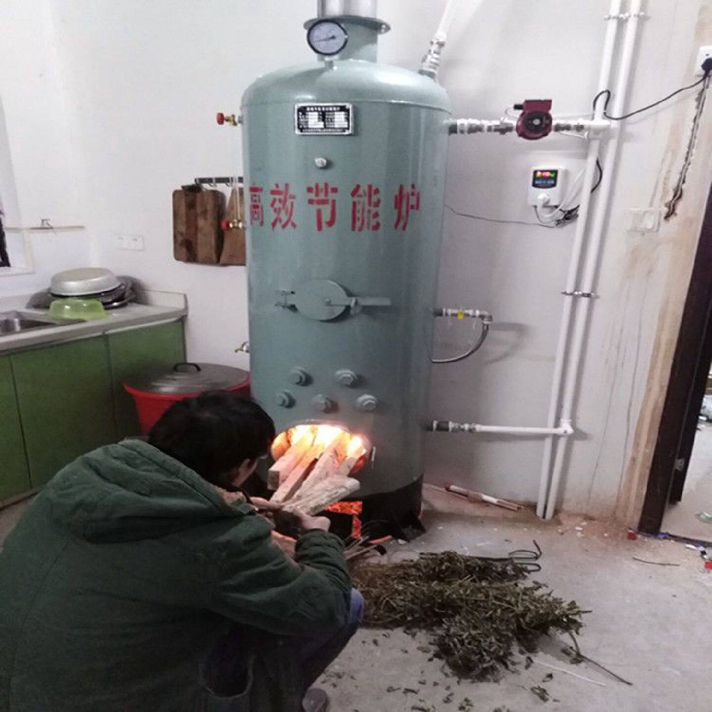 蒸汽锅炉柴煤两用取暖蒸汽煮猪食酿酒馒头豆腐灭菌药材杀青蒸汽炉