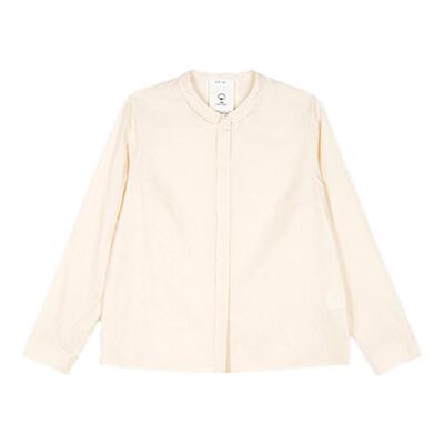 kleeklee丝棉梭织布内搭衬衫