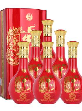 北京牛栏山陈坛500ml*6高度白酒