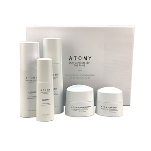 atomy艾多美菲颜水润五5件套护肤套装化妆水乳液精华液眼霜面霜
