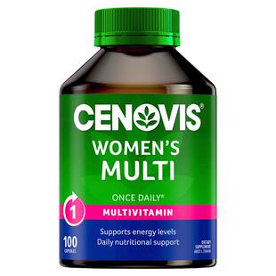 Cenovis萃益维澳洲女士复合维生素女性多维辅助代谢综合矿物质