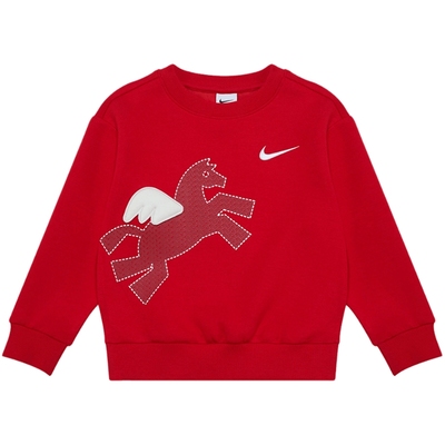 Nike耐克小童新款时尚休闲舒适运动上衣套头无帽卫衣IU5329-657