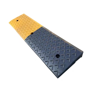 橡胶实心斜坡垫马路牙子高承重台阶垫斜坡板叉车交通汽车工程货车