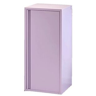 奶油风铁艺收纳柜家用客厅餐厅夹缝简约单门窄铁皮柜水吧柜放水桶