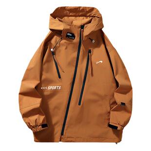 贵人鸟冲锋外套男秋冬款棉服男士外套男生工装夹克女士夹棉上衣服