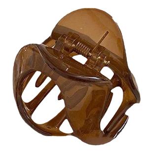 异型南瓜抓夹女2025新款发夹后脑勺盘发发抓中号发量多鲨鱼夹头饰