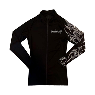 Breathedivinity美式速干运动长袖男弹力拉链立领外套健身训练衣