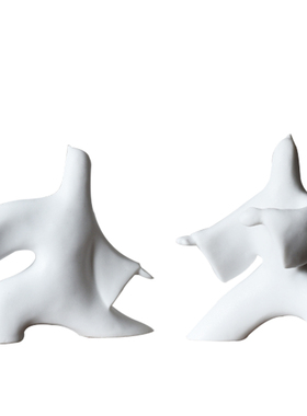 书架摆件砂岩太极人物