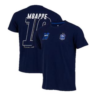 法国国家队官方商品 | 欧洲杯助威服印号签名短袖姆巴佩格列兹曼