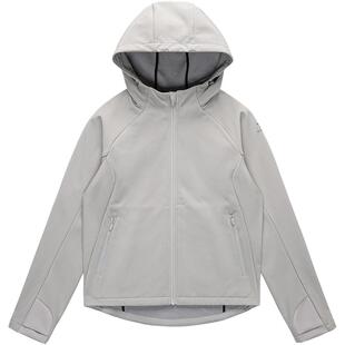 KELME卡尔美运动训练风衣梭织外套女冬季休闲开衫加绒软壳衣冲锋