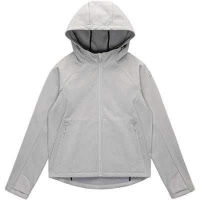 KELME卡尔美运动训练风衣梭织外套女冬季休闲开衫加绒软壳衣冲锋