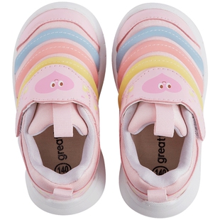 歌瑞家婴儿休闲鞋运动鞋秋季新款男宝宝抗菌鞋垫鞋子魔术贴乐友