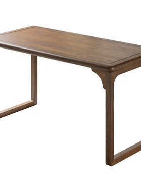 茶桌胡桃木实木新中式家用茶台