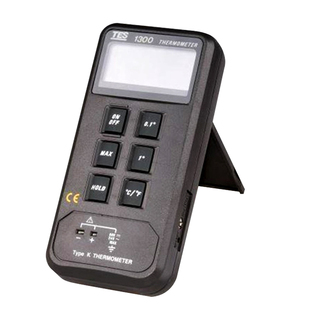 台湾泰仕TES-1300/1303接触式测温仪数字显高精度k型热电偶温度表