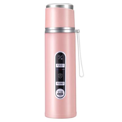 保温杯304不锈钢大容量便携提绳