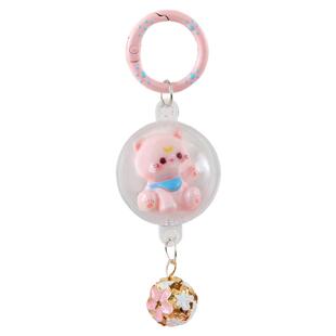 可爱立体铃铛小猫挂件钥匙扣学生书包挂饰少女生包包配饰品送闺蜜