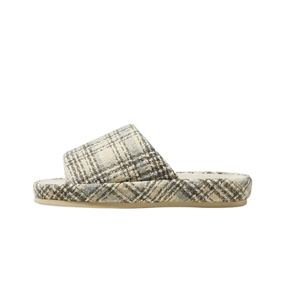 朴西起司亚麻拖鞋女居家室内高级感防滑透气不臭脚四季通用拖鞋男